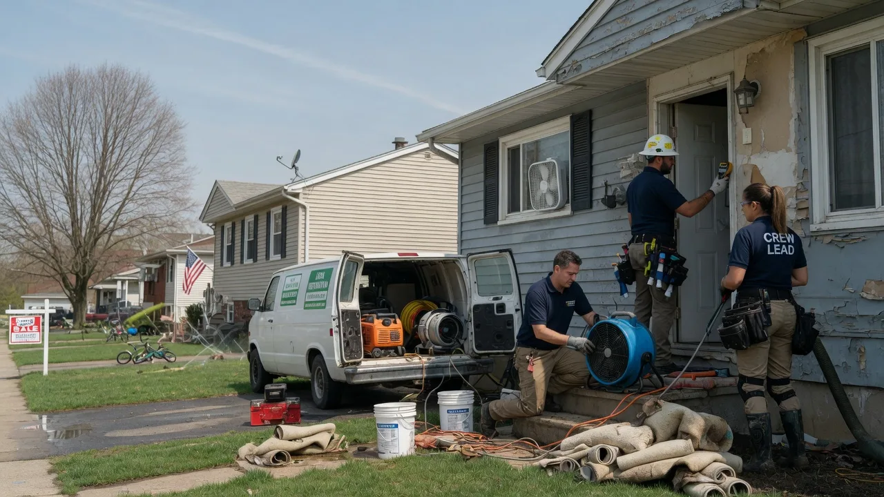 Flood Cleanup in Arthurdale, WV near me